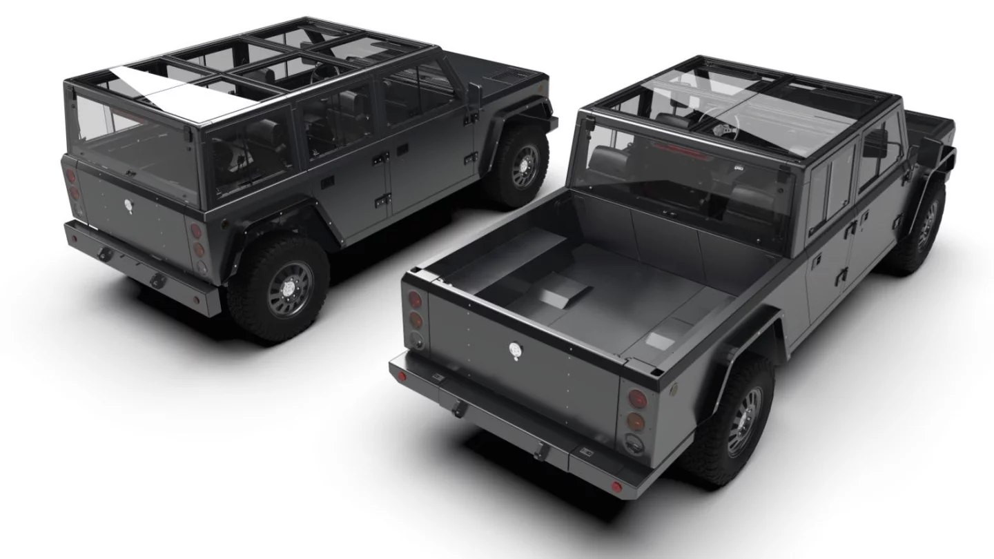 The glass roofs are an interesting touch but feel a little out of place on hard-edged, no-nonsense off-road/work trucks