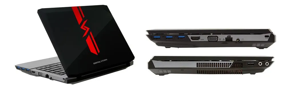 The Veloce features a 13.3-inch, 1920 x 1080 LED-backlit display, is powered by a Core i7 4880MQ quad core processor, and comes with 750 GB of hybrid storage