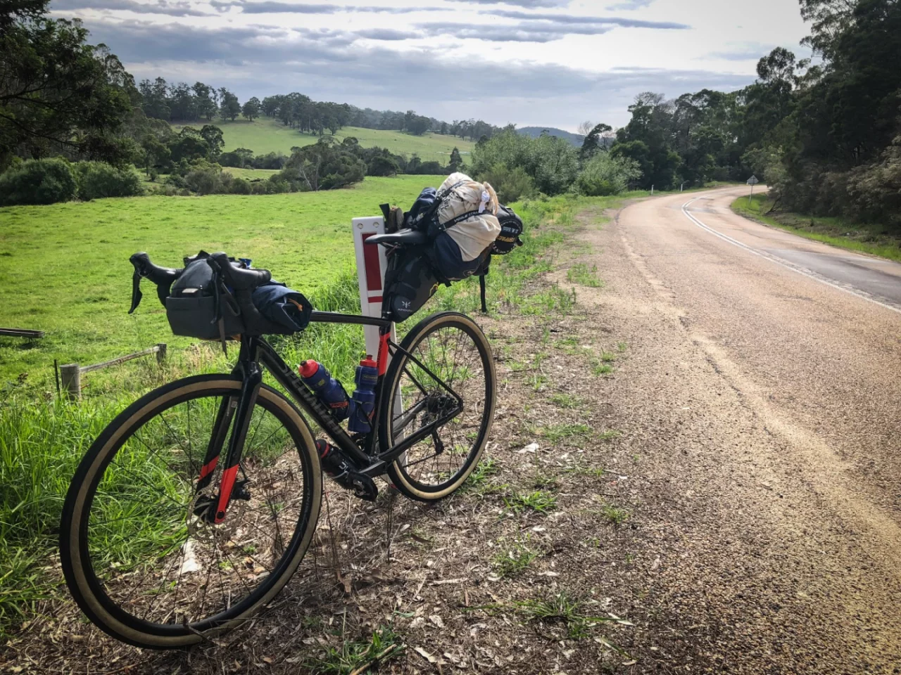 On the road on Australia's south-east coastline