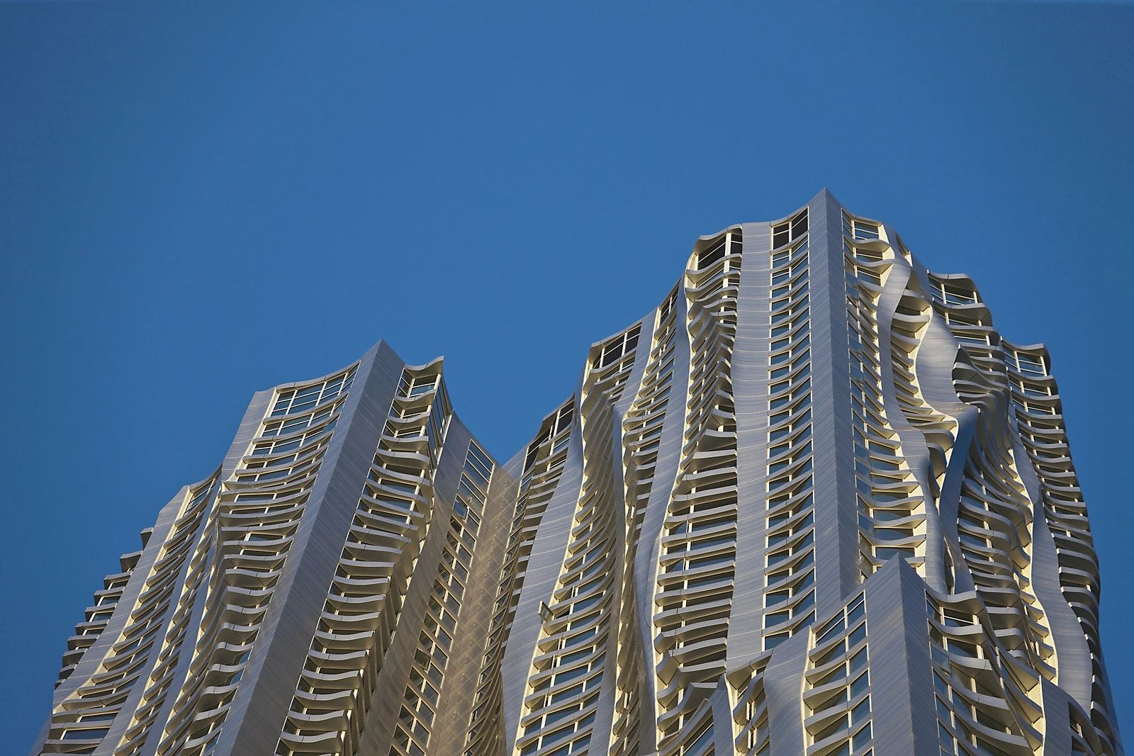 8 Spruce Street was chosen from a list of more than 220 skyscrapers completed in 2011