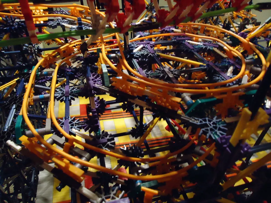 K'nex Pinball Machine