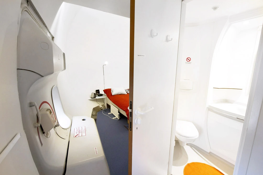 The Jumbo Hostel offers a cheap overnight stay in a kind of Boeing 747 time capsule (Photo: Lioba Schneider)
