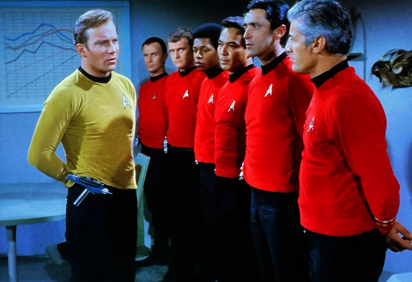 The modular Type-2 Phaser Pistol is seen here on Captain Kirk's belt was one of the iconic props from "Star Trek: The Original Series"