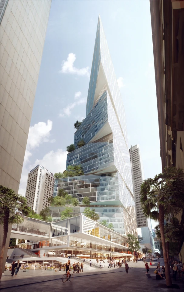 Quay Quarter Tower will be split into five different sections
