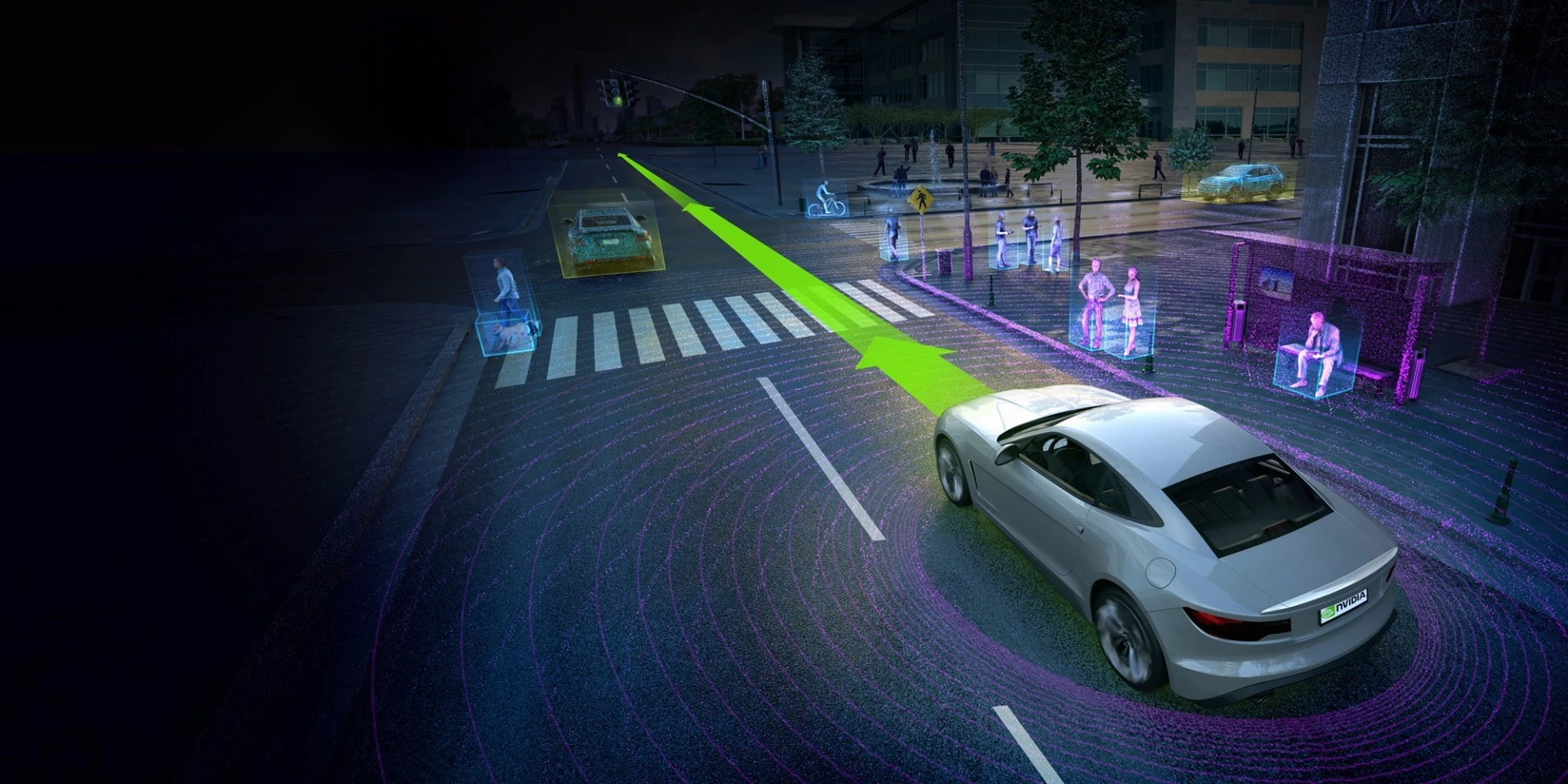 The new computer uses deep learning for advanced object detection and path planning