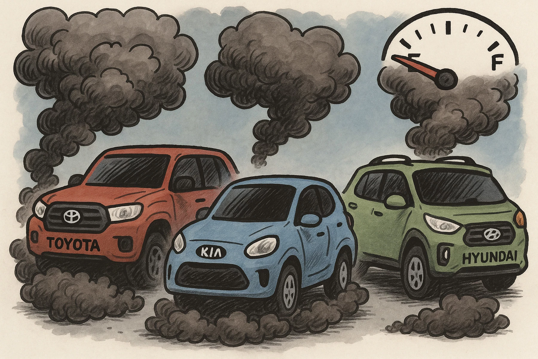 Some of the worst offenders might even be parked in your garage