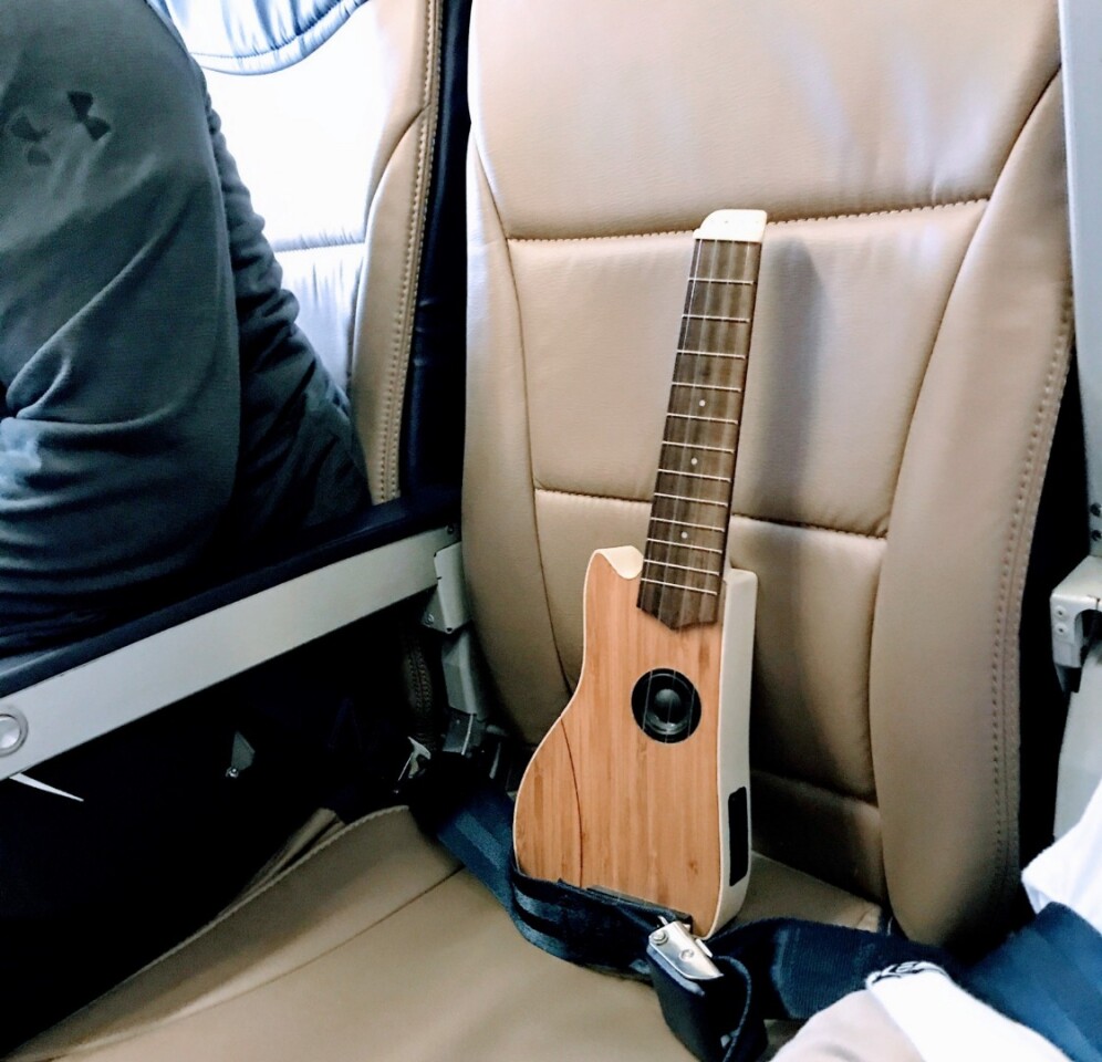 "Despite ukulele’s being already relatively small, I still struggled with portability and durability," said Candace Chen, designer of the Ava travel uke