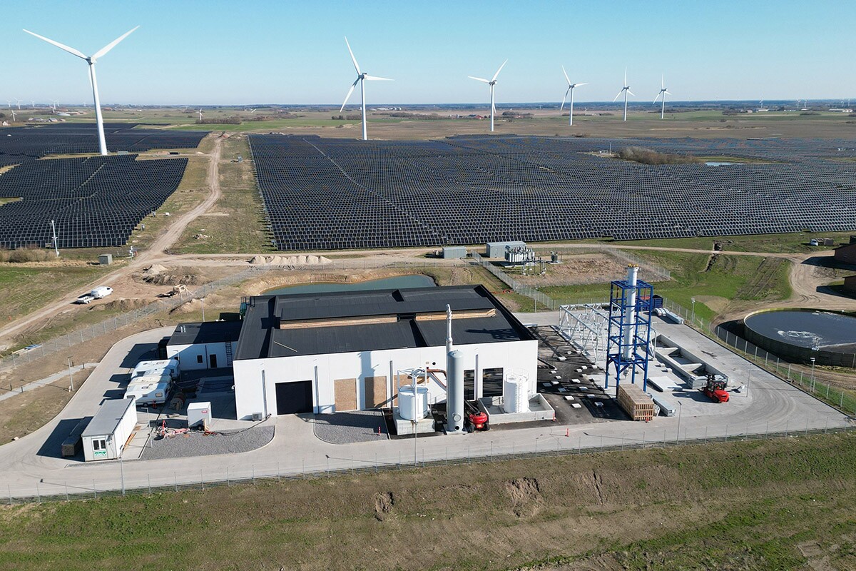 This green ammonia plant can produce 5,000 tons of the stuff per year