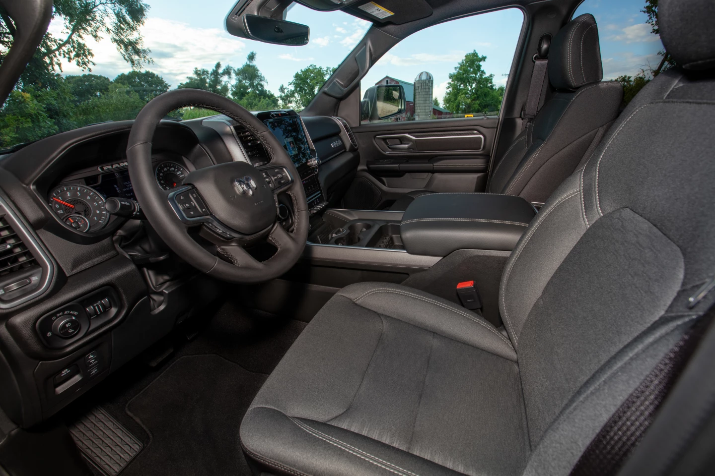 Interiors in the 2026 Ram 1500, such as this Big Horn model, are where its real attraction lies