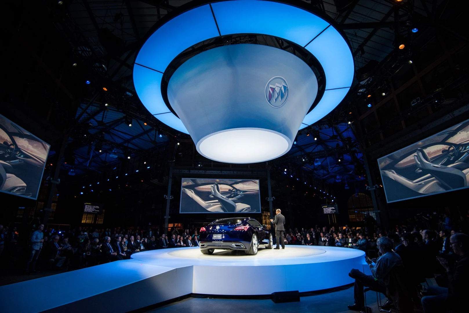 The Buick Avista takes the stage in Detroit