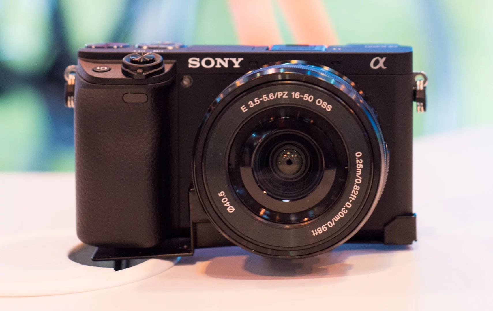 The Sony A6300 features a 24-megapixel CMOS image sensor