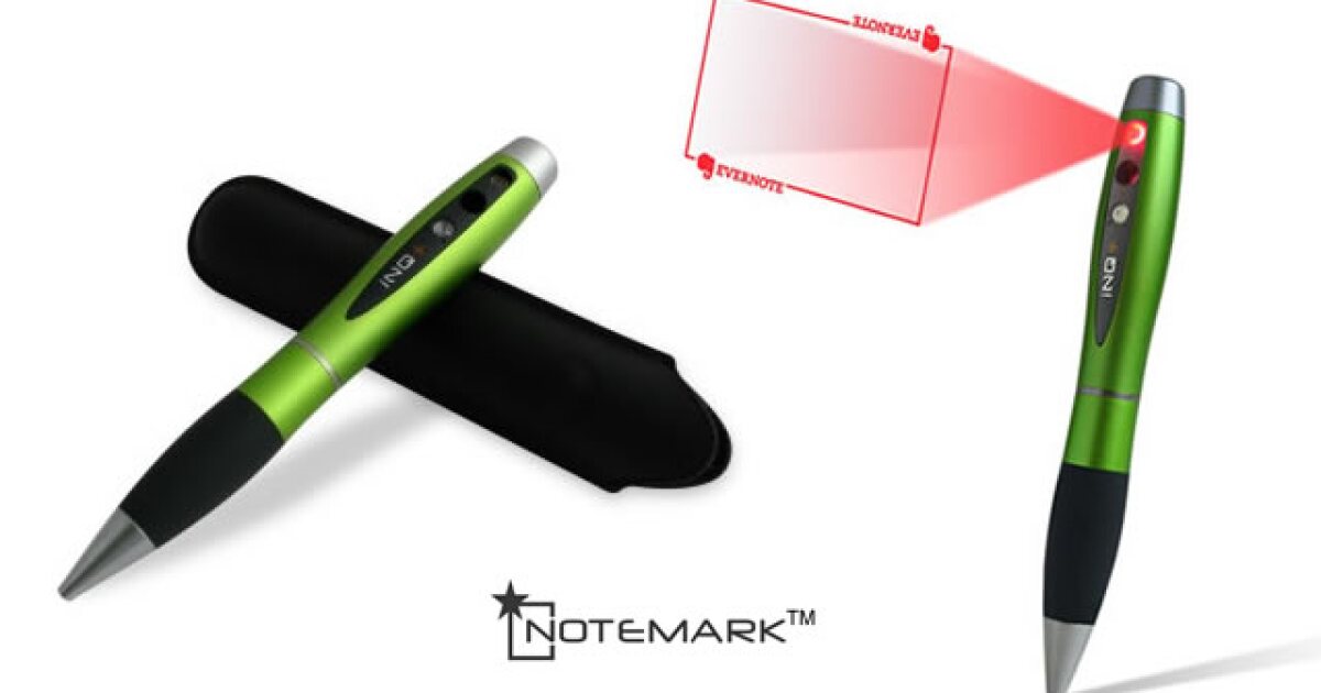 NoteMark pen scanner digitizes paper documents in an instant