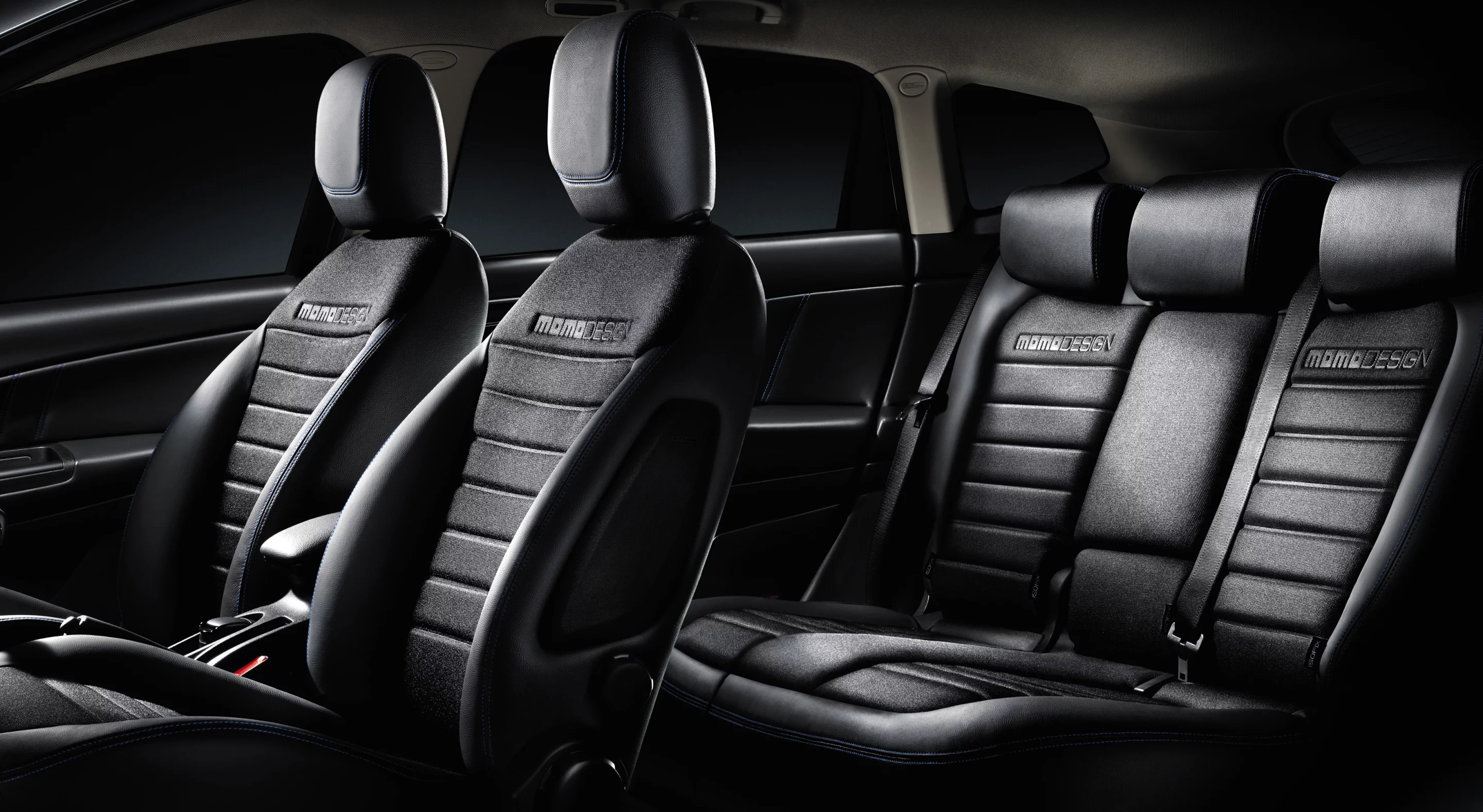 MomoDesign embossed sport seats are part of the special S package