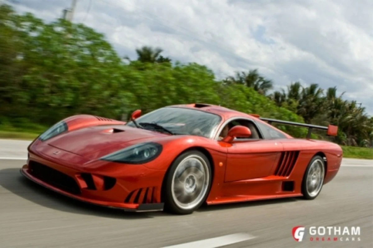 The Saleen S7 Supercar - yours to rent for US$4000 per day.