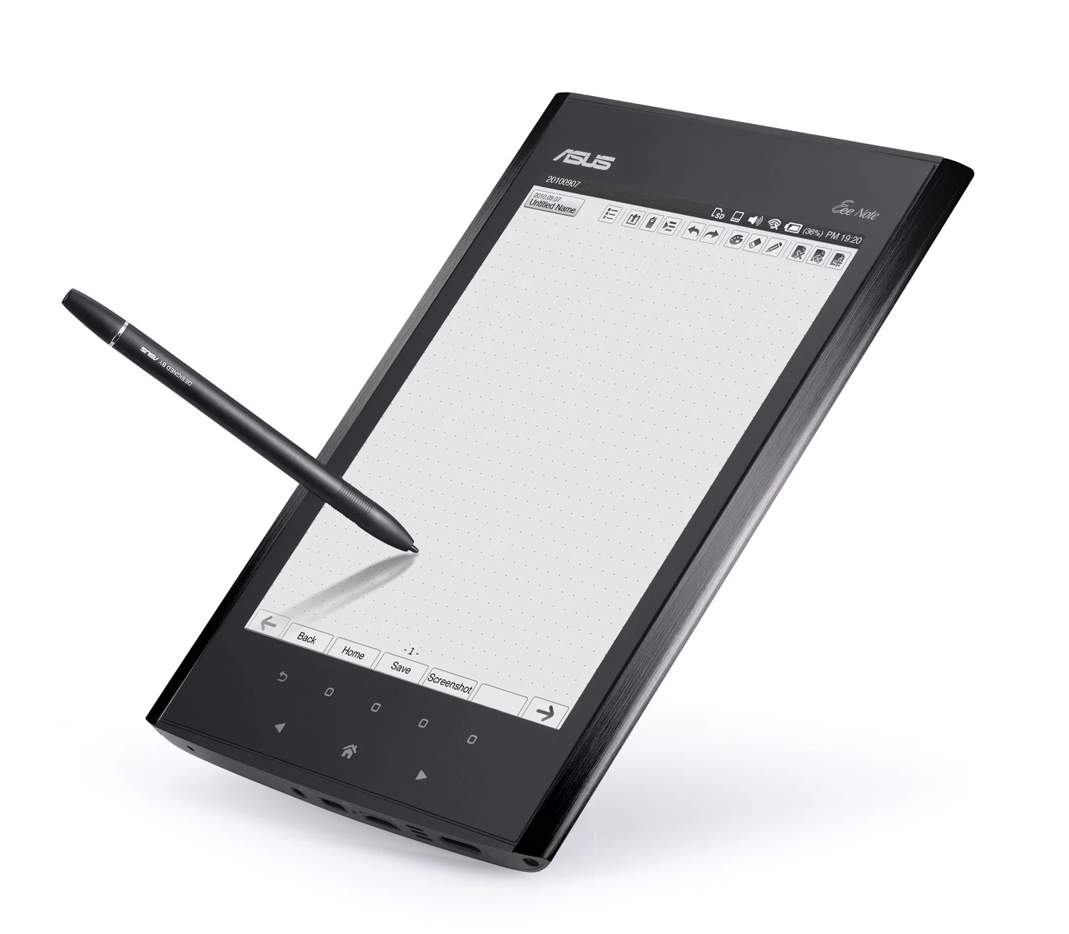 The EA800 features 256 levels of pressure sensitivity for capturing detailed sketches and handwritten notes with 2540dpi accuracy