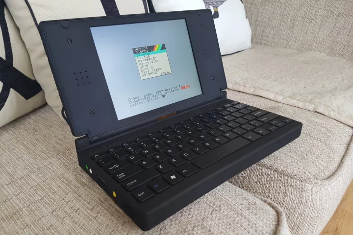 Dan Birch's ZX Specturm Next Laptop prototype