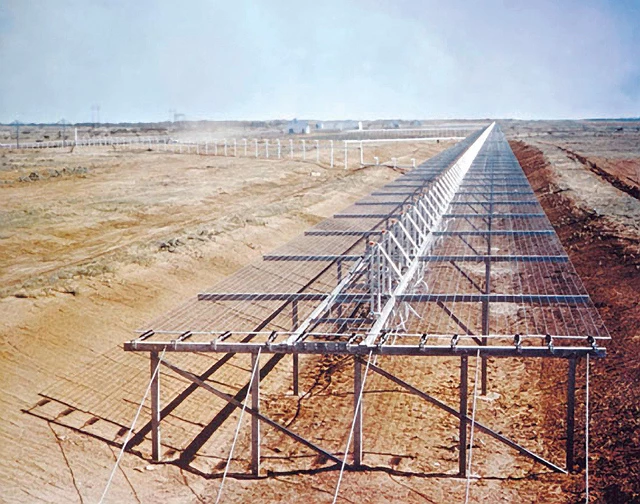 Part of the AFSSS VHF orbital space radar system (Photo: USAF)