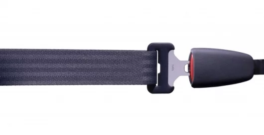 3-point seat belt buckle