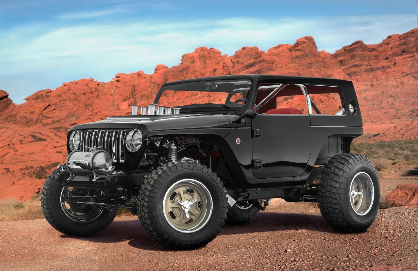 The Wrangler Quicksand borrows from the world of hot rodding
