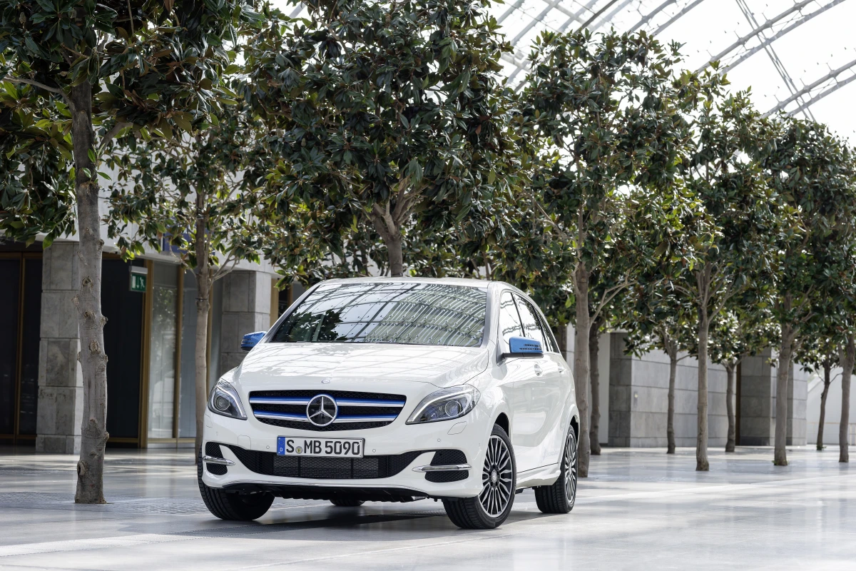 The B-Class Electric Drive draws on Mercedes' experience with the SLS Electric Drive
