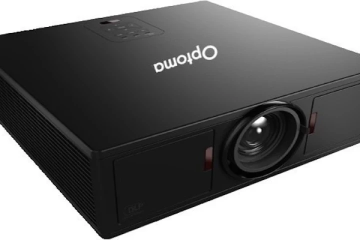 The as-yet-unnamed 4K ultra-short throw projector from Optoma