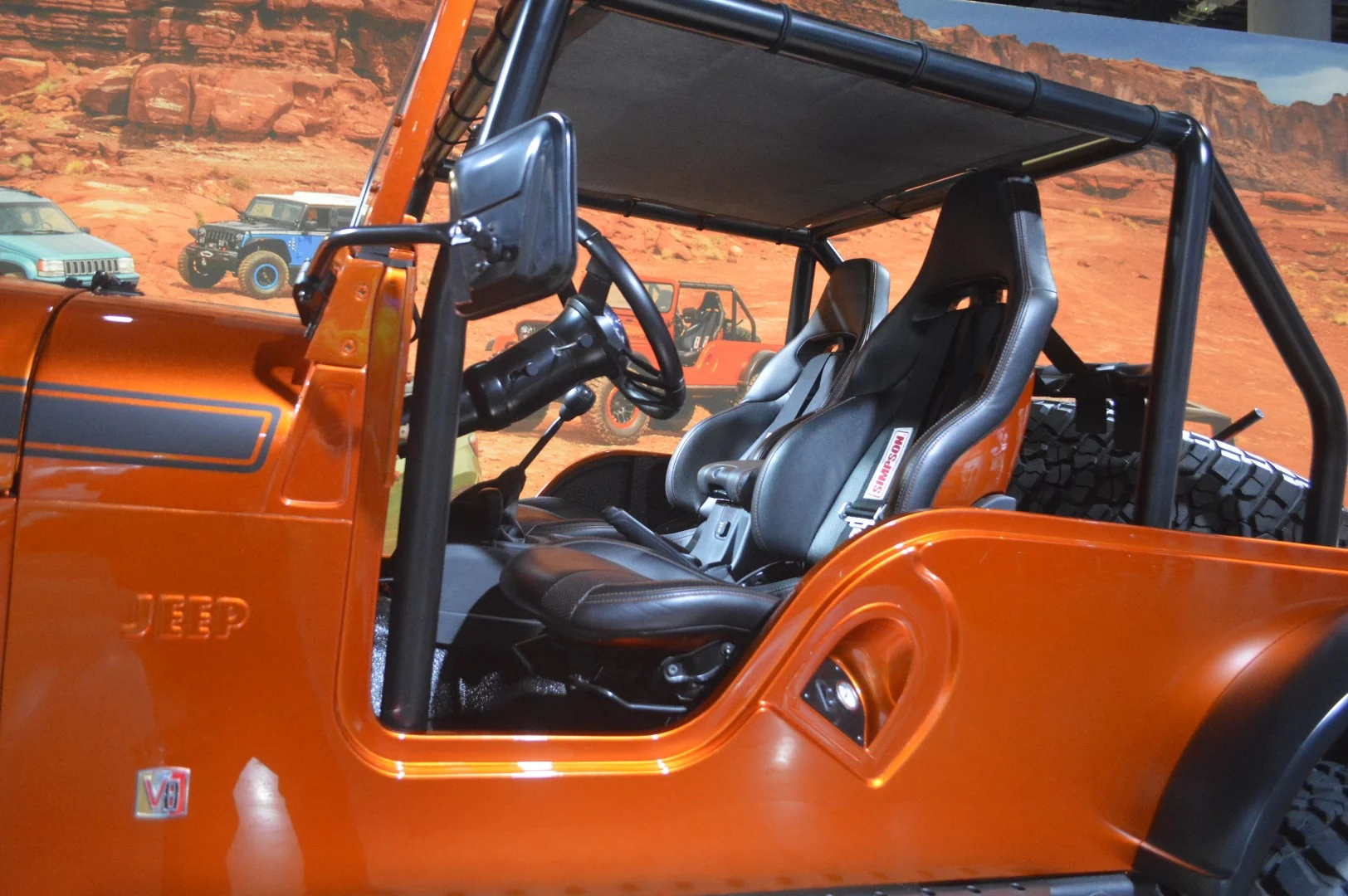Inside the Jeep CJ66
