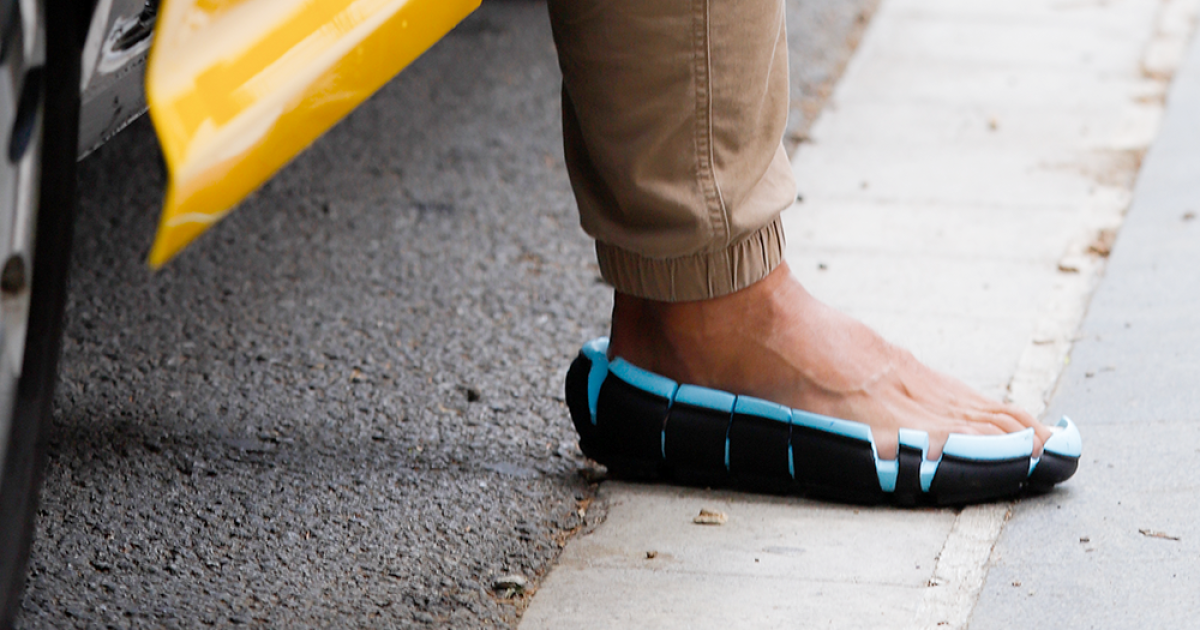 Link Smashes The Sneaker And Flip Flop Together To Create A Weird Wearable Outsole