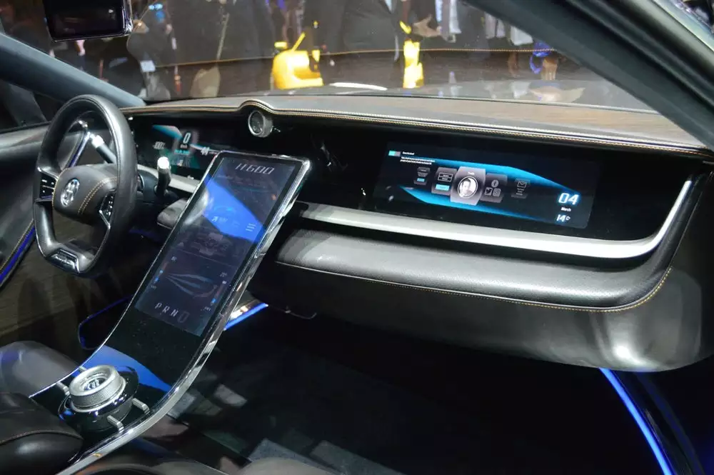 Inside the H600 at the 2017 Geneva Motor Show