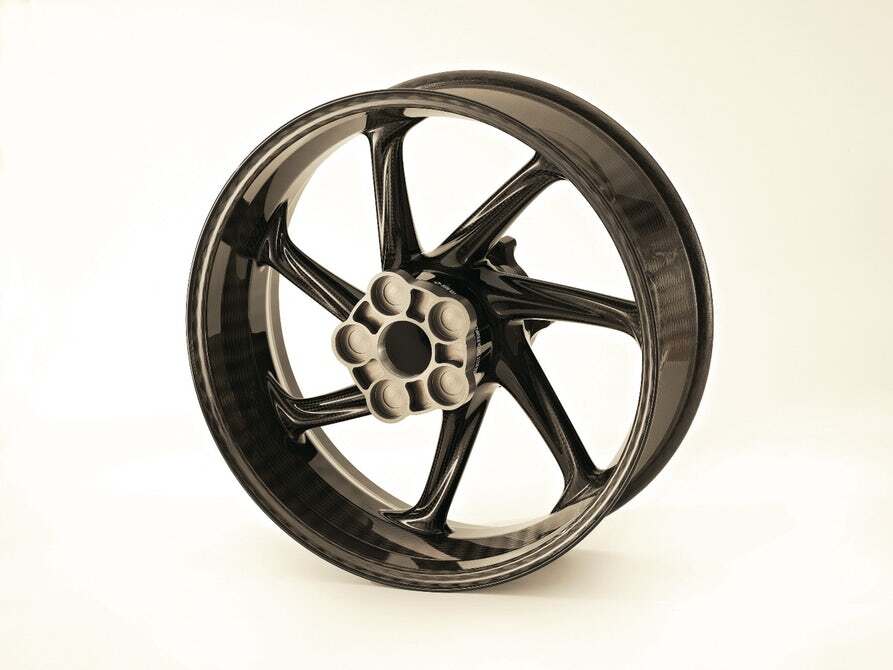 Carbon rim for the 2017 BMW HP4 race