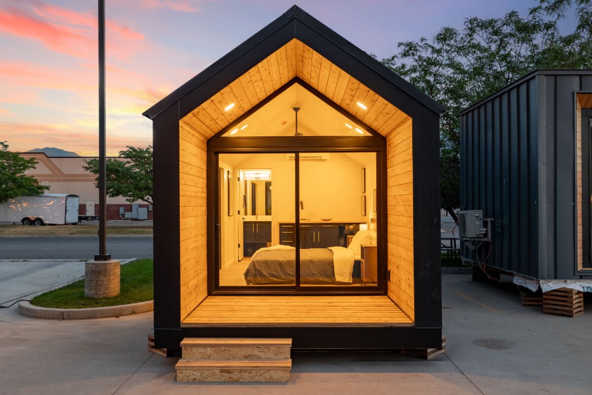 Cozy 200-sq-ft tiny house offers simple small living from $50K