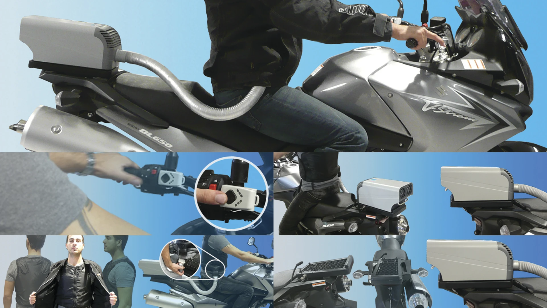 The EntroSys Motorcycle Air Conditioning system