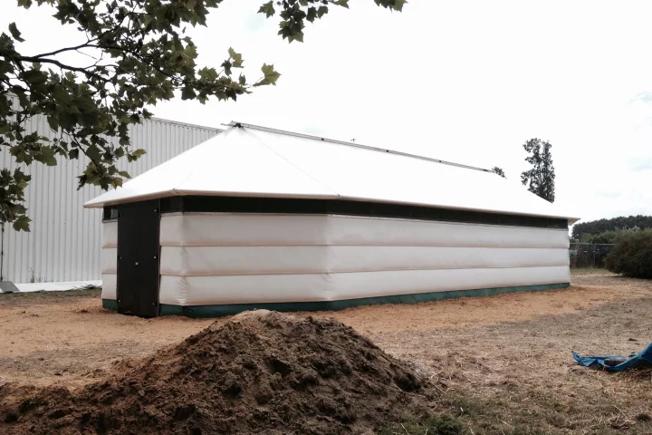 Maggie is envisioned as a community center, school, or medical center