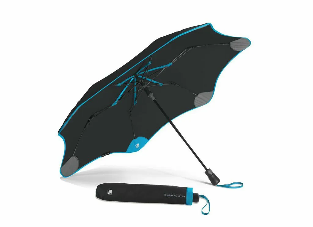 The unique design does away with the sharp metal points protruding from the canopy's edges, replacing them with blunt tips to make it less of a threat to nearby eyeballs