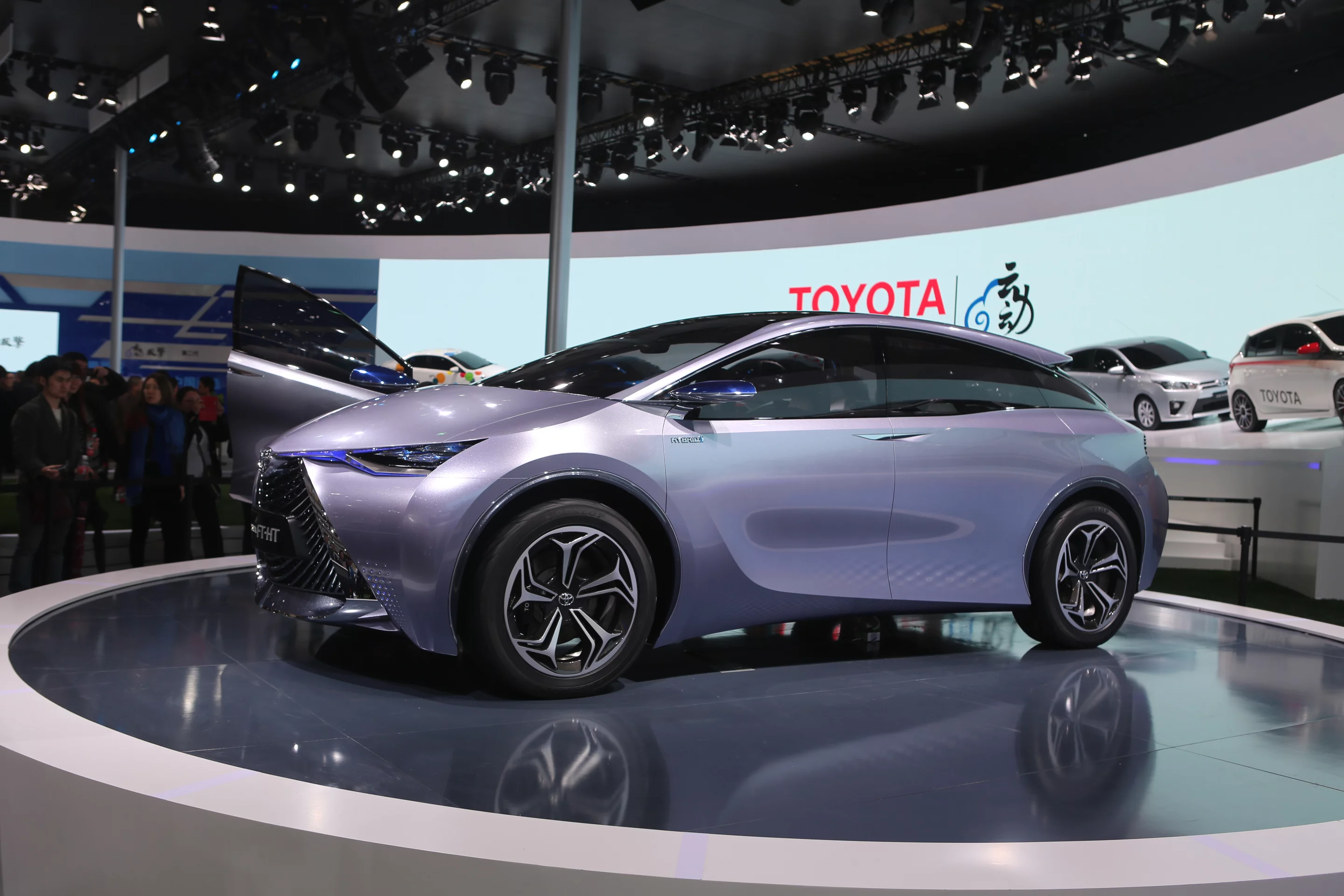 Toyota FT-HT Yuejia on show at the 2013 Shanghai Auto Show (Photo: Gizmag.com)