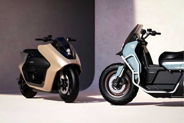 The KYMCO/Livewire maxi-scooters should be ready in the first half of 2026