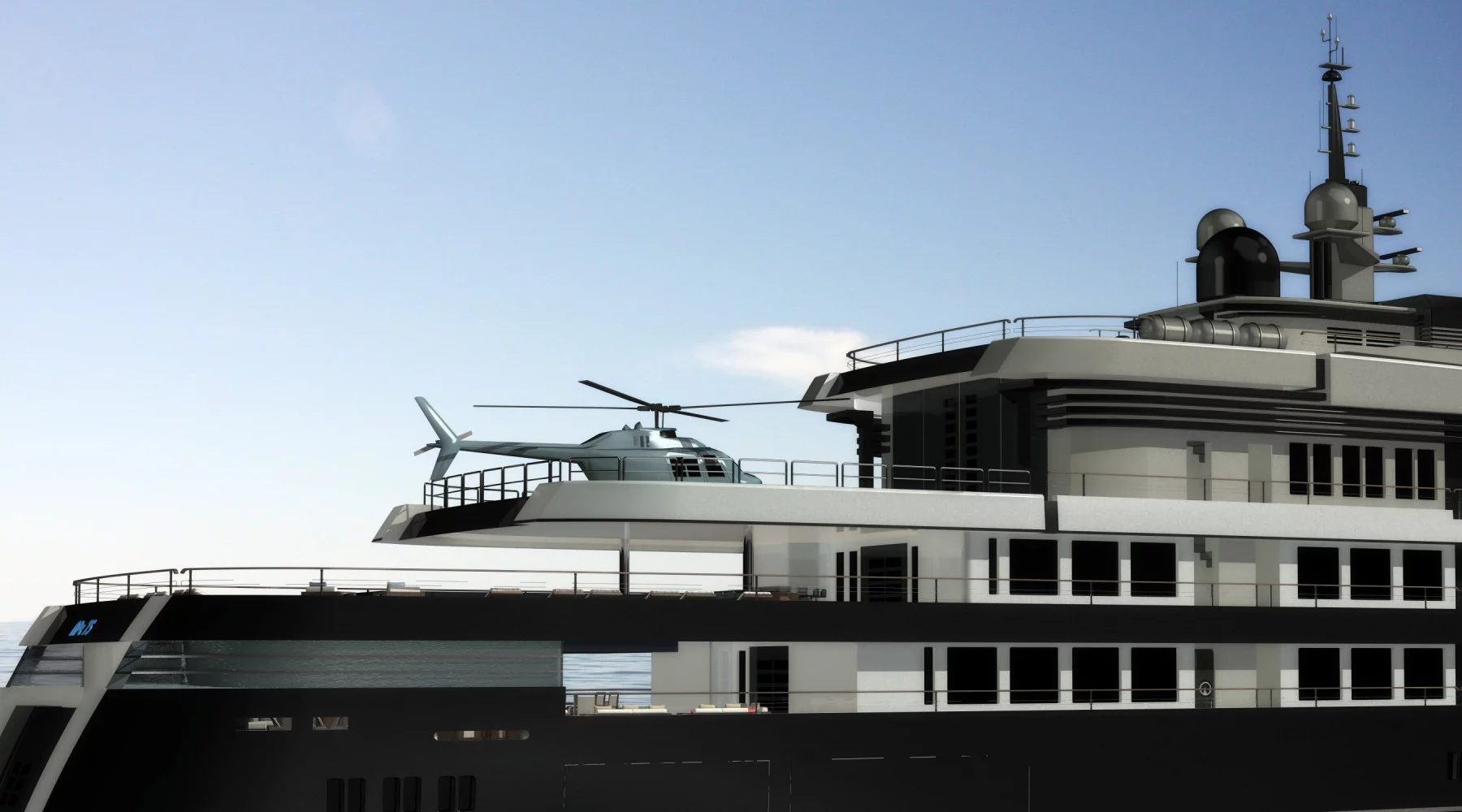 The NPe75 would have a steel hull and aluminum superstructure