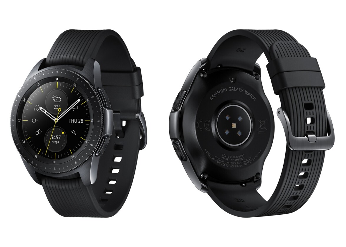 The Galaxy Watch comes packed with sensors and fitness features
