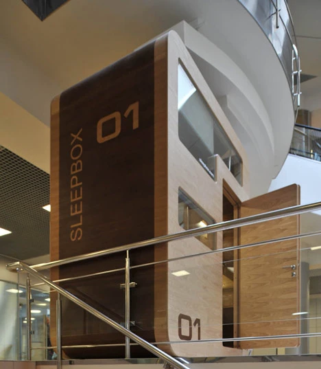 Arch Group's first Sleepbox unit at Sherematyevo Airport Moscow