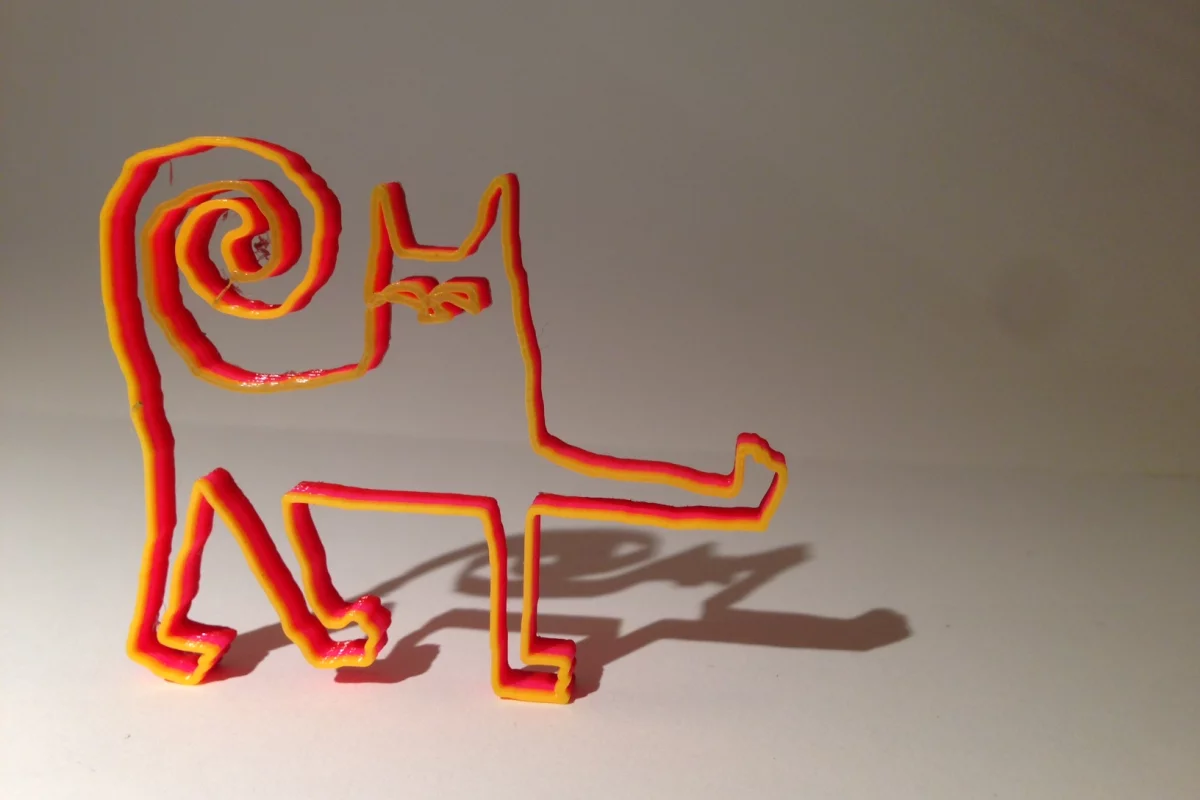 Doodle3D lets users draw simple 2D sketches on a computer, tablet, or smartphone, and then turns them into 3D-printed objects