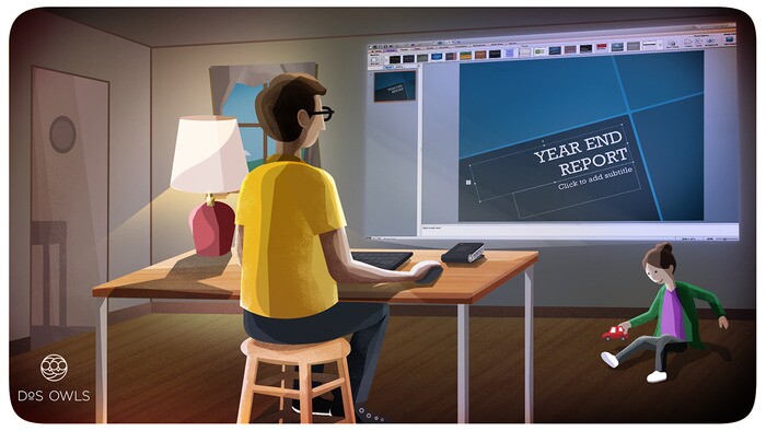 Users can, for example, plug a keyboard and mouse directly into the projector and work on cloud documents