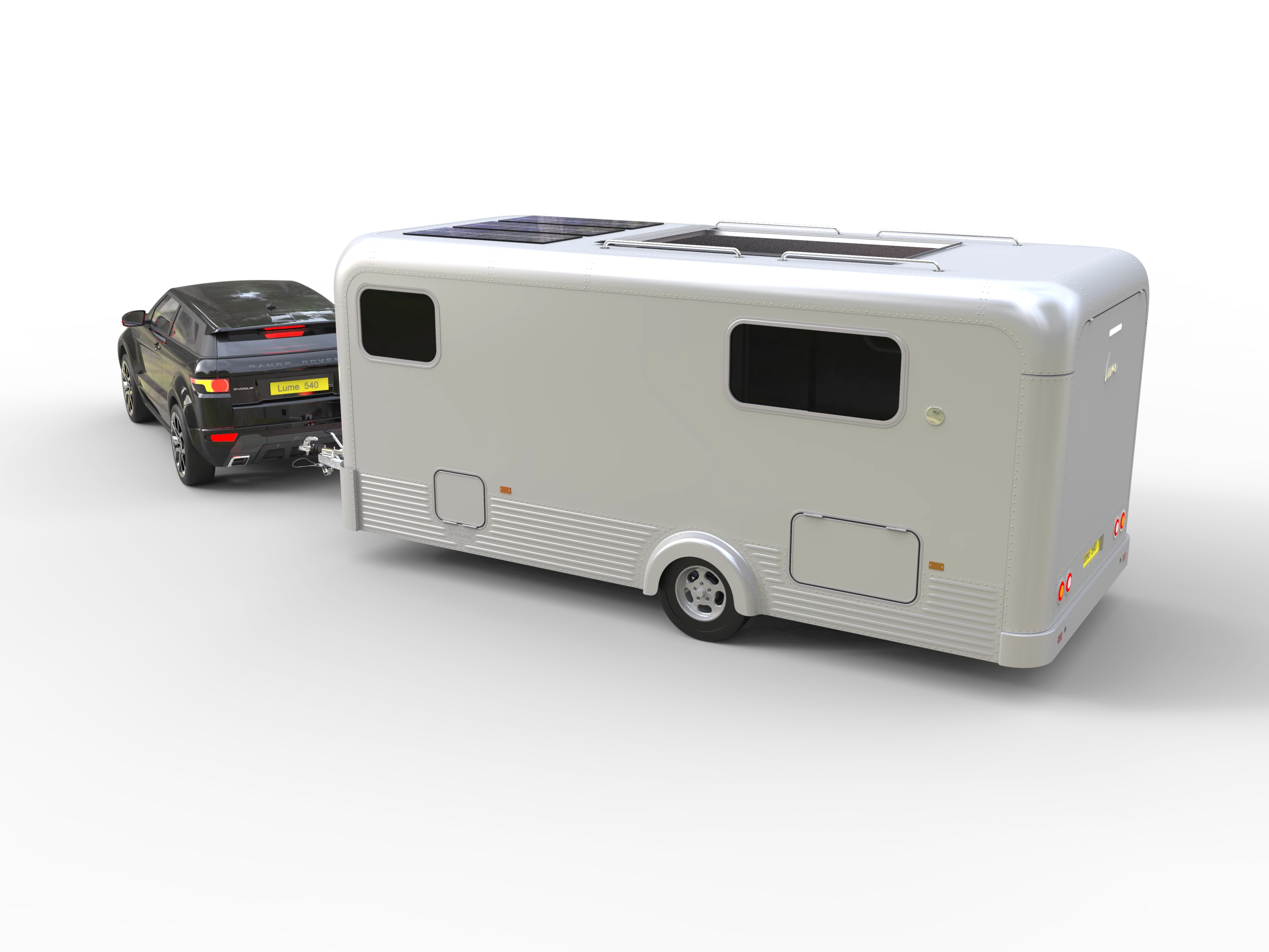 The Lume Traveler LT540 has a mass of 3,638 lb (1,650 kg)