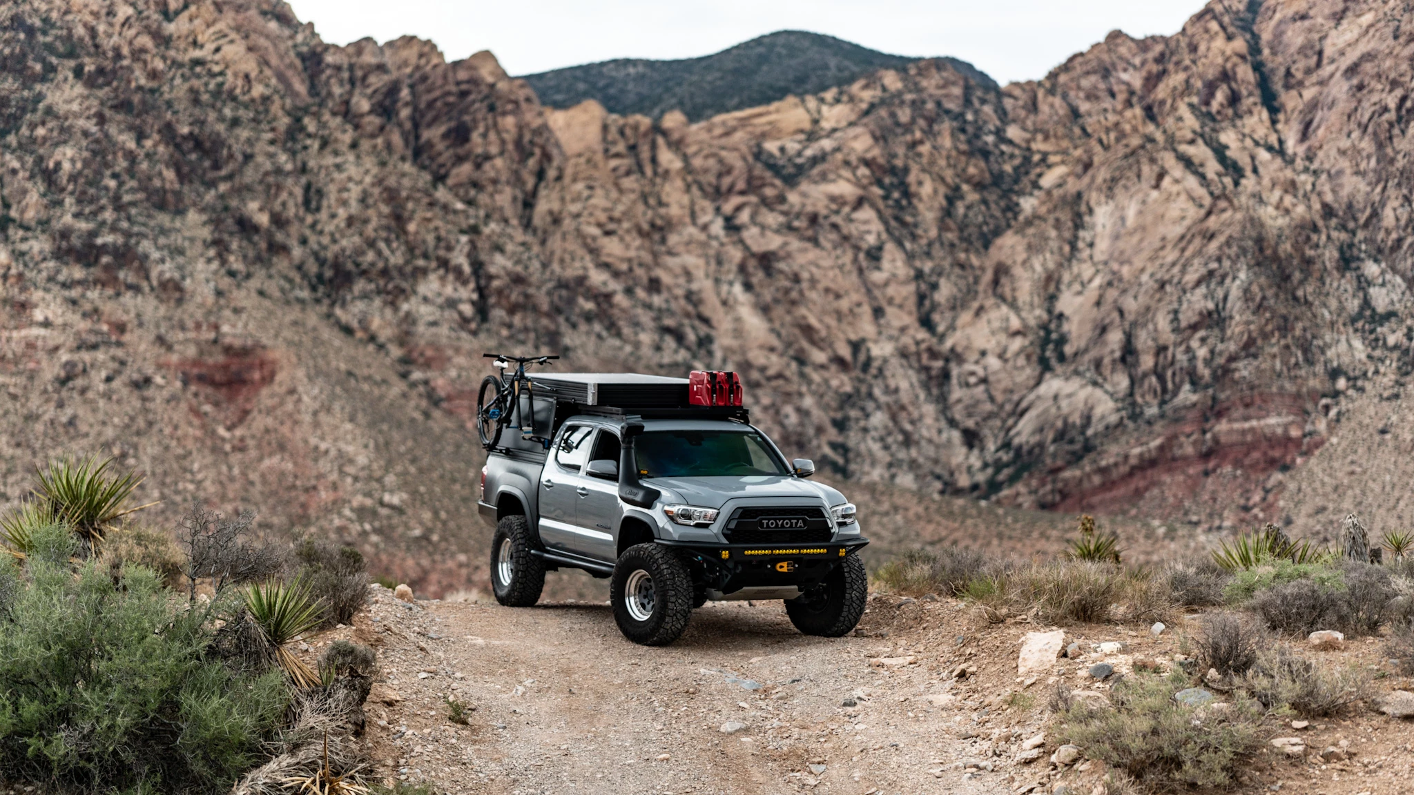 Want to take a multiday mountain biking trip while camping in your truck? The Packout makes it easier to load up