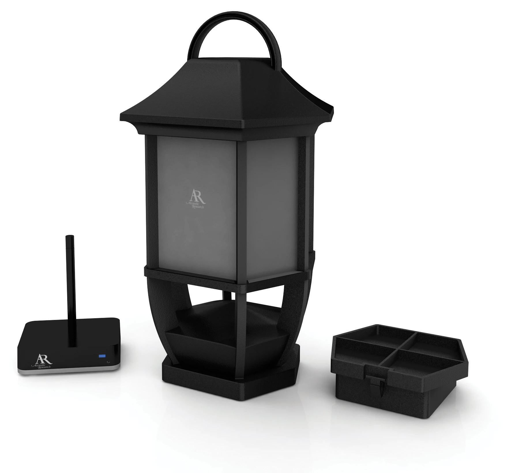 Audiovox has released a new range of digital speakers that can also light up your outdoor living area
