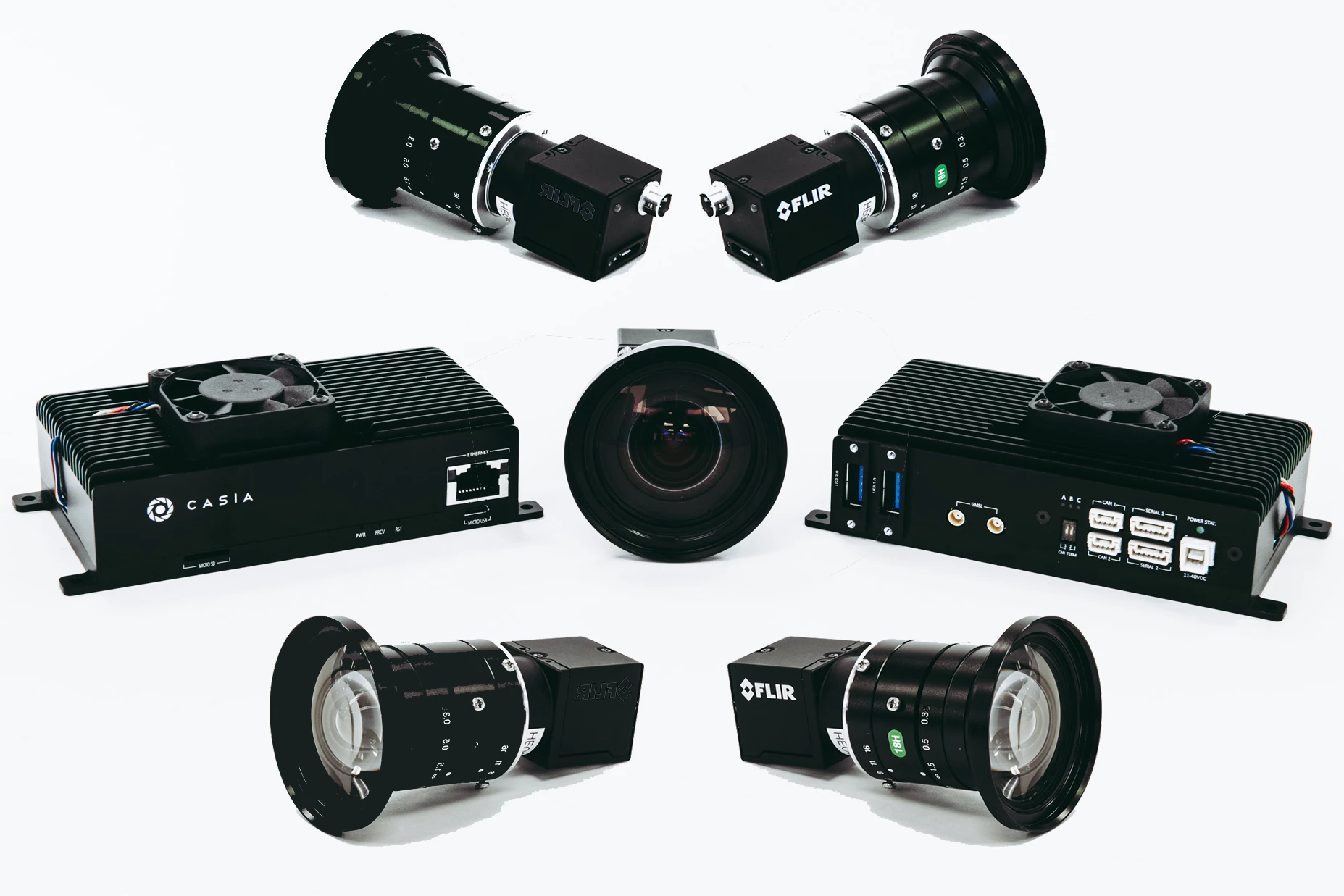 The complete Casia 360 system