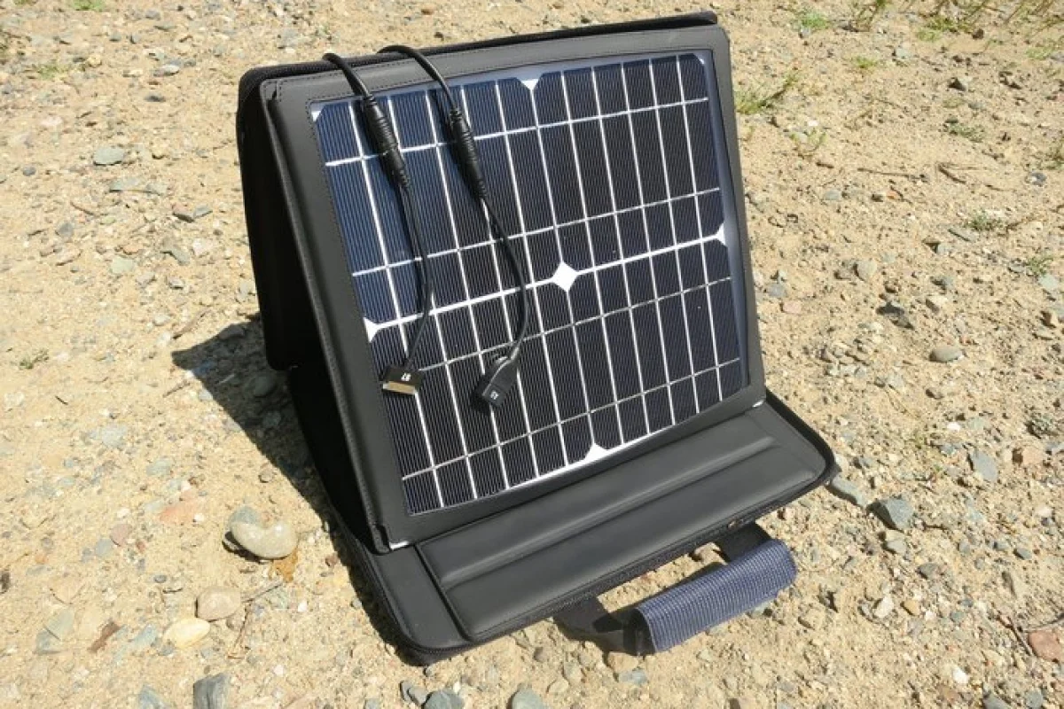 SunVolt is a portable solar charging station which is said to charge multiple devices as quickly as a wall socket