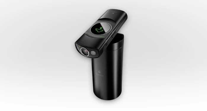 The Logitech Broadcaster Wi-Fi Webcam