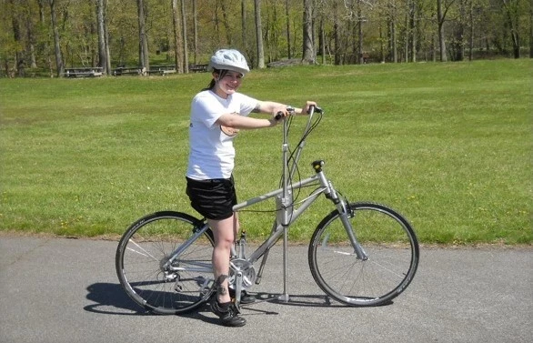 The FitRider lets cyclists propel themselves using both leg and arm power