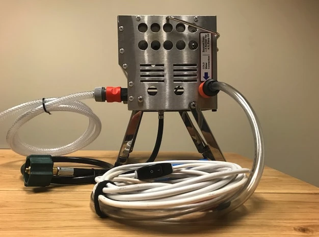 Kariba Nomad stove-shower