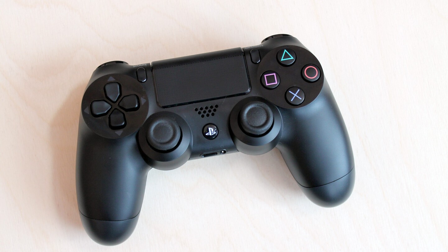 The PS4's DualShock 4 is comfortable, and includes a trackpad