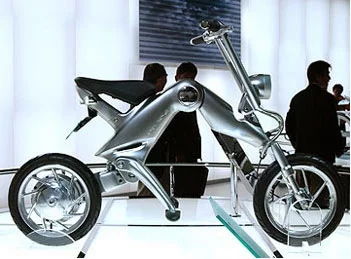 Switch operated folding mechanism